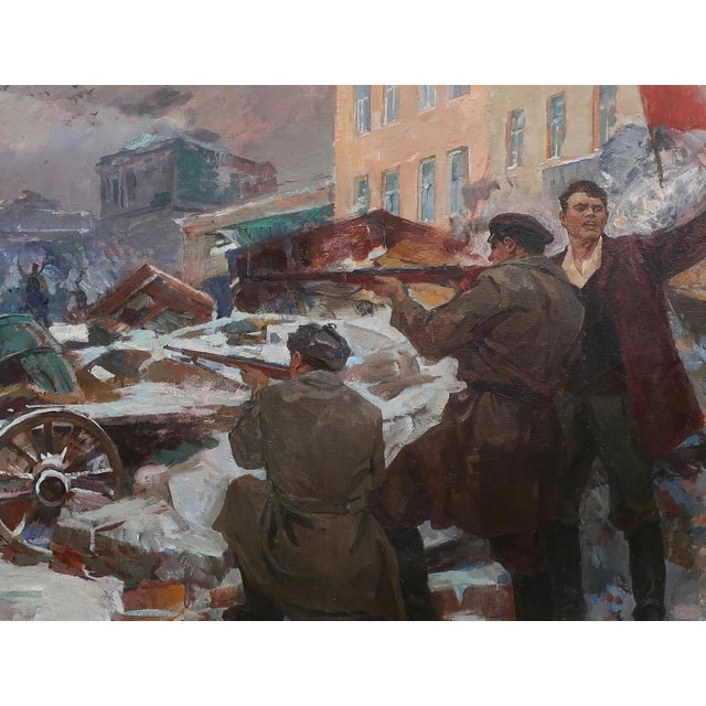 Artist: Semyon Kovalenko (S.D. Kovalenko, born 1924) Title: Revolution Period: 1978 Medium: oil on canvas Dimensions: 66 ×...