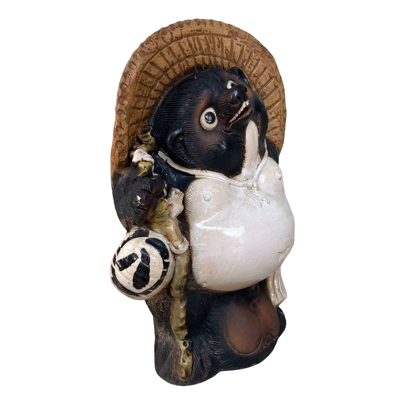 Large Decorative Tanuki Statue, 1980s | Chairish