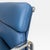 Herman Miller Eames Aluminum Group Soft Pad Management Chair - Blue Leather For Sale - Image 6 of 10