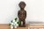 Wood Antique Baule Carved Wood Maternity Statue For Sale - Image 7 of 7