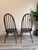 Set of Four Ercol Windsor Quaker Dining Chairs in golden dawn finish. Condition report: These are in good vintage...