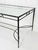 Metal 1970s Mario Papperzini for Salterini Wrought Iron Patio Dining Table With Glass Top For Sale - Image 7 of 18