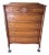 1930’s John Widdicomb Satinwood Highboy Dresser For Sale