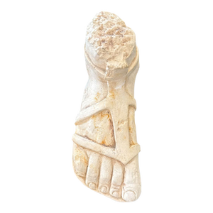 Vintage Italian Small Roman Foot Plaster Souvenir of Grand Tour.