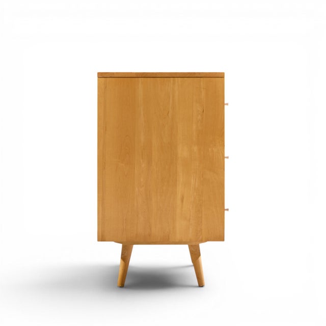 Planner Group Paul McCobb for Planner Group Mid Century Maple 3-Drawer Dresser For Sale - Image 4 of 8