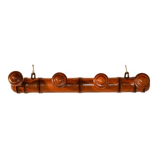 Circa 1900 French Lollipop Rack in Cherry For Sale