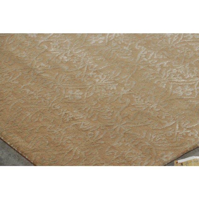 Rug & Kilim Oversized European Style Rug in Beige-Brown With Florals “Cordoba” For Sale In New York - Image 6 of 10