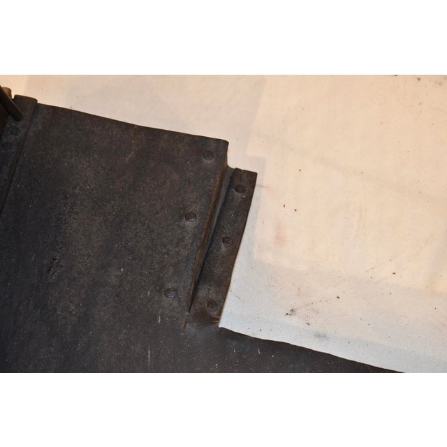 19th Century 19th Century English Brass Fire Fender For Sale - Image 5 of 7