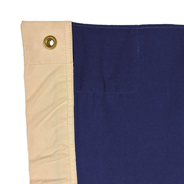 Vintage Sewn Cloth Flag of Andorra For Sale - Image 4 of 7