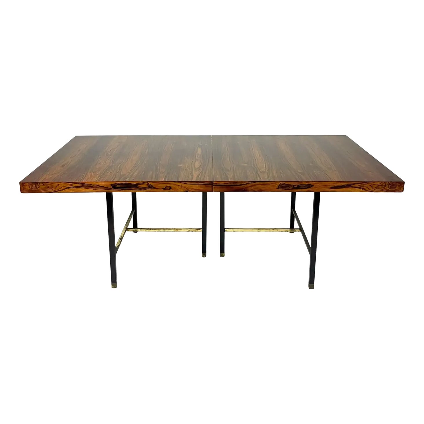 Harvey Probber Rosewood Two Leaf Extension Dining Table Model 819r W ...