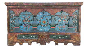 Alpine Painted Blanket Chest, 1801