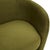 Contemporary Zhao Curved Loveseat - Olive Green For Sale - Image 3 of 5