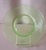 Transparent Green Uranium Glass Salad Plates Set of 6 Early 20th Century For Sale - Image 12 of 18