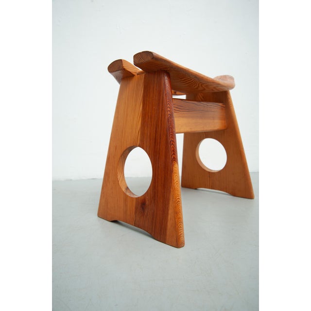 1960s Stool by Gilbert Marklund for Furusnickarn AB, 1960s For Sale - Image 5 of 7