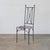 Neoclassical Late 20th Century French Neoclassical Iron Dining Chairs, Set of 6 For Sale - Image 3 of 15