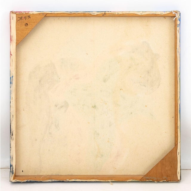 Textile Jack Roth Untitled Acrylic on Canvas For Sale - Image 7 of 8