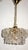 Gilded Brass and Crystal Glass Chandelier from Sölken Leuchten, 1970s For Sale - Image 9 of 11