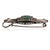 Vintage Style Ornate 20 Ct Handcarved Emerald Ruby & Diamond Christmas Brooch Pendant For Sale - Image 9 of 15