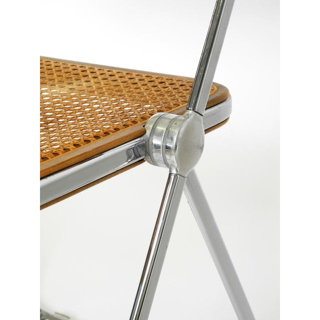 Plia Folding Chair with Vienna Cane by Giancarlo Piretti for Castelli, 1970s For Sale - Image 10 of 18