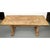 Mid 20th Century French Bleached Oak Trestle Table For Sale - Image 4 of 5