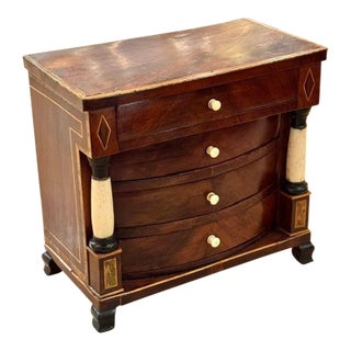19th C. Austrian Biedermeier Miniature Commode For Sale