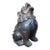 Vintage Bronze Guardian Lion Censer - Statue Incense Burner For Sale