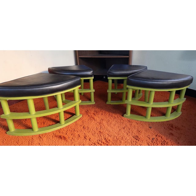 Late 20th Century Four Piece Ottoman For Sale - Image 4 of 10