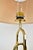 1970s Postmodern Hollywood Regency Brass Table Lamp For Sale - Image 6 of 10