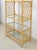 Late 20th Century Vintage Arched Rattan Wicker Bamboo Shelf Hollywood Regency Coastal 5 Shelves For Sale - Image 5 of 15