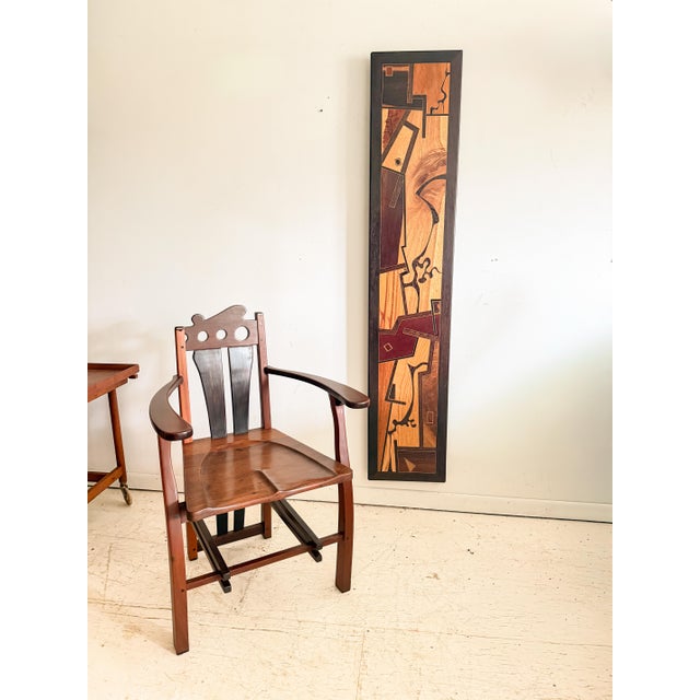 Stunning details, wood is soft and precious to the touch. Every inch feels painstakingly finished. Signed and dated 1997...
