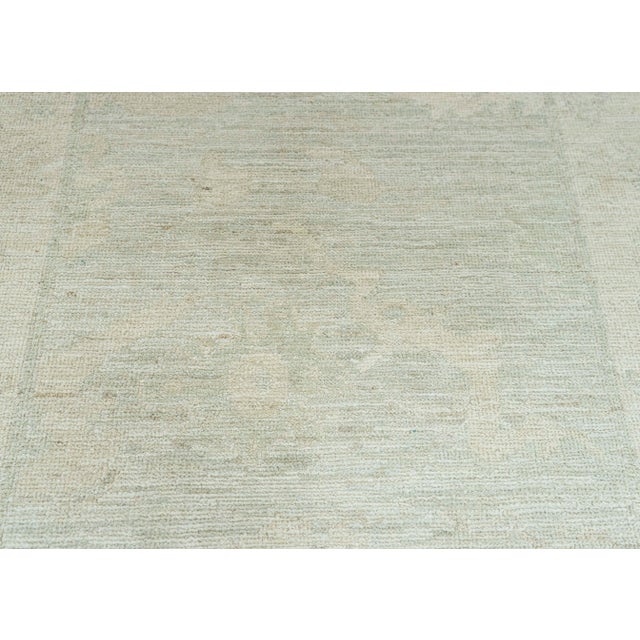 Oushak Rug 3'2"x 4'10" For Sale - Image 4 of 4