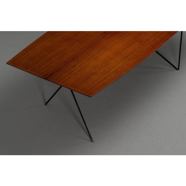 Metal Writing Desk from Daniele Calabi, Italy, 1950s For Sale - Image 7 of 16