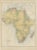 Antique Map of Africa by A & C, 1870 For Sale