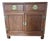 Vintage Chinese Solid Mahogany Ming Style Accent Cabinet For Sale