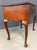 George III Walnut Lowboy Dressing Table, English C. 1770 With Boxwood Stringing For Sale - Image 12 of 14