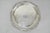 Vintage Baroque by Wallace Silver Plated 297 Round Footed Serving Platter Bar Tray. Circa Mid 20th Century. Measurements:...