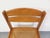 Vintage Sleigh Chair in Beech and Cane, 1980s For Sale - Image 4 of 13