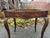 18th Century Louis XV Style Carved Walnut Marble Marble Top Side Table For Sale - Image 9 of 9