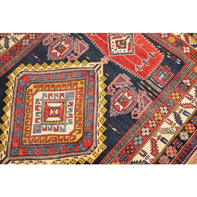 Late 19th Century 19th Century Antique Zabihi Collection Large Gallery Size Shirvan Rug For Sale - Image 5 of 9
