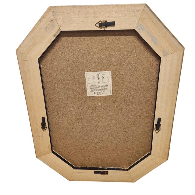 Vintage La Barge Octagonal Gilt Beaded Wall Mirror — Entrée Collection, Made in Italy For Sale - Image 13 of 14