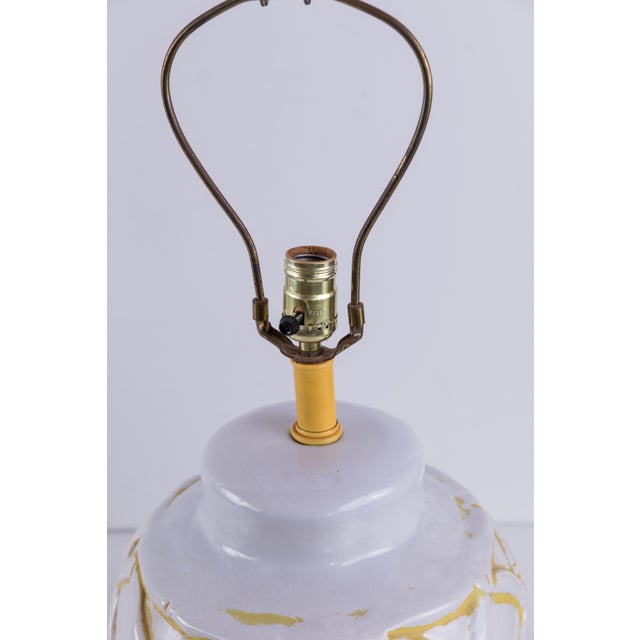 FauxBamboo Chinoiseire Ceramic Table Lamp W/Madcap Cottage Shade