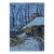 Vintage Winter Landscape Painting, Impressionism, Ukrainian Art on Cardboard 50-35 For Sale