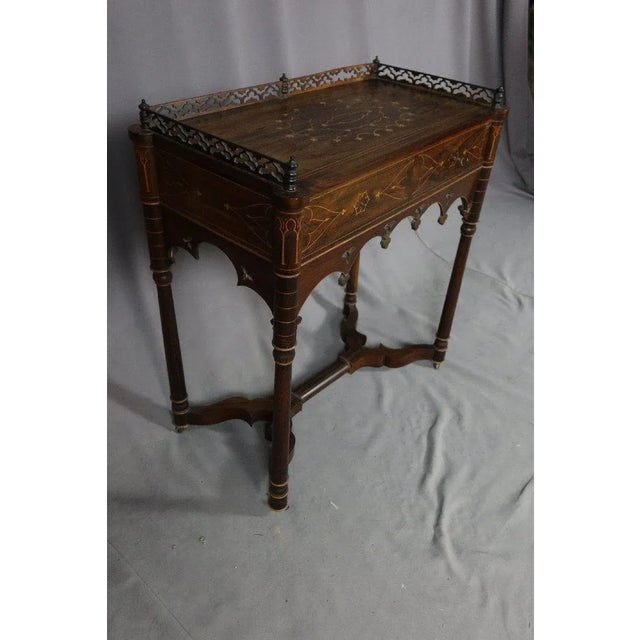 Charles X Dessert Side Table For Sale - Image 5 of 13