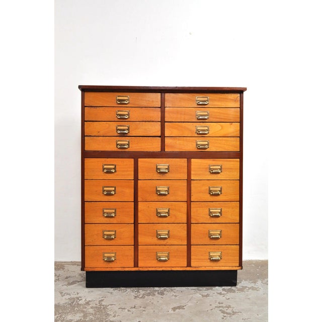 Vintage Mahogany Chest of Drawers, 1950s For Sale - Image 9 of 12