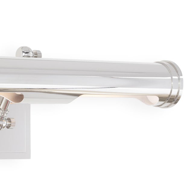 2020s Regina Andrew Tate Picture Light, Medium in Polished Nickel For Sale - Image 5 of 7