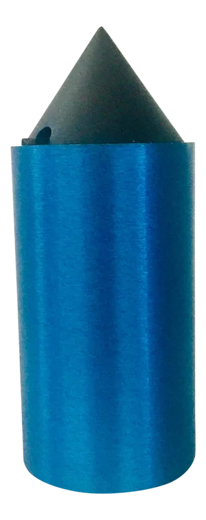 “Elika” Anodized Aluminum Creamer by David Tisdale