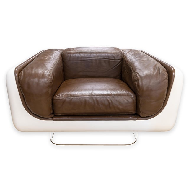 Vintage 1978 William Andrus for Steelcase 4 Piece Soft Seating Furniture Suite For Sale - Image 14 of 17