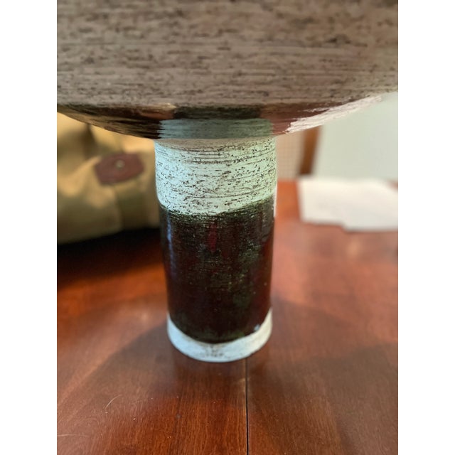 Mid 20th Century Sylvia Leuchovious Showpiece Footed Dish From Rörstrand Studio For Sale In Washington DC - Image 6 of 12