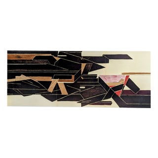 Pablo Palazuelo, Large Abstraction Triptych, 1955, Lithograph For Sale