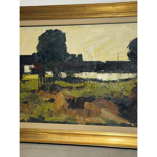 Rik Herman, Untitled, Oil on Canvas For Sale - Image 6 of 8